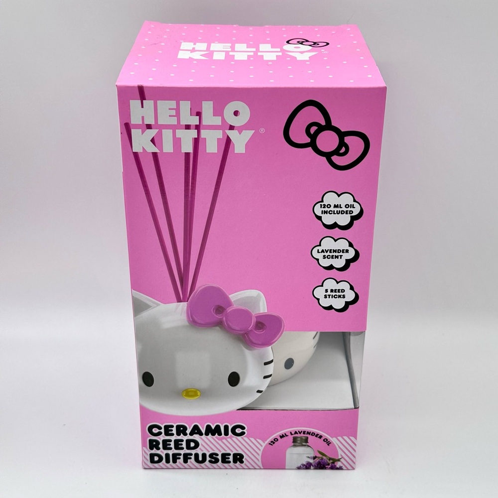 Sanrio Hello Kitty Ceramic Reed Diffuser - Lavender Scent